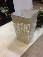 Vaso vetro mosaico